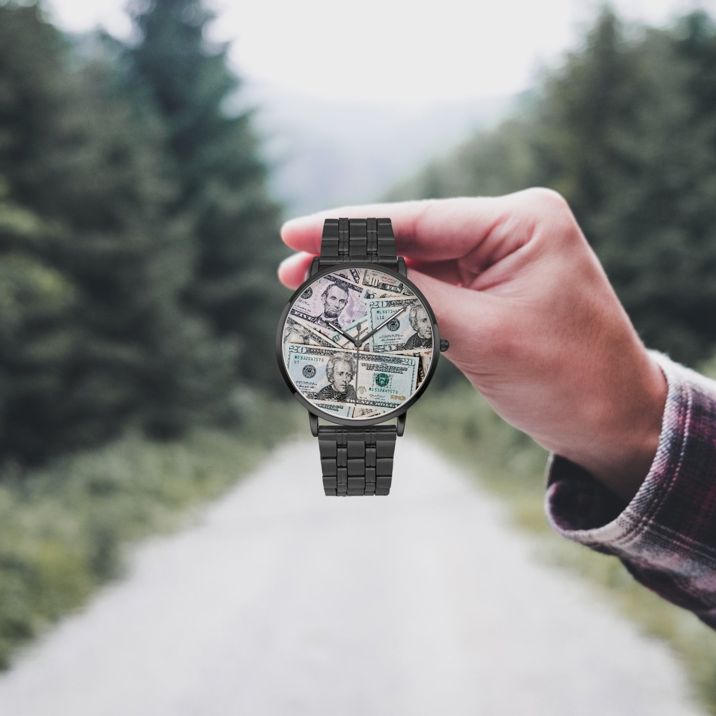 Instafamous Steel Strap Quartz watch