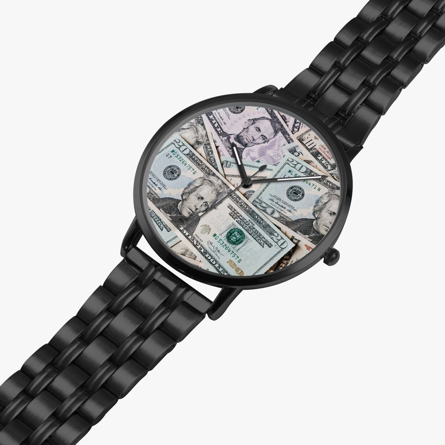 Instafamous Steel Strap Quartz watch
