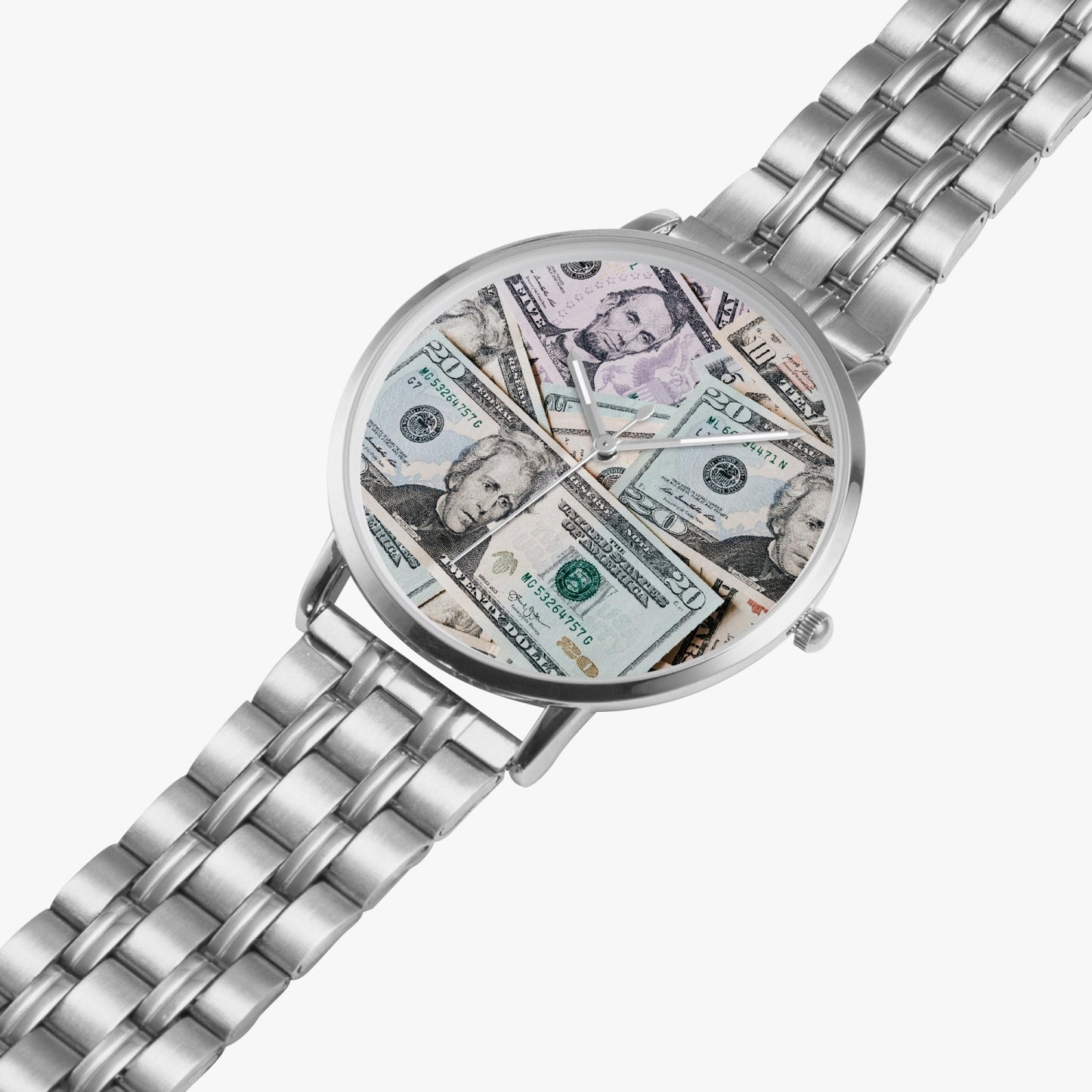 Instafamous Steel Strap Quartz watch