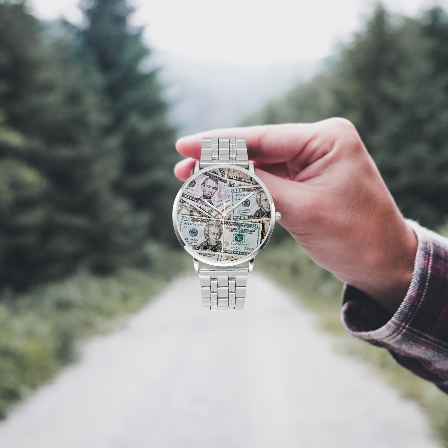 Instafamous Steel Strap Quartz watch