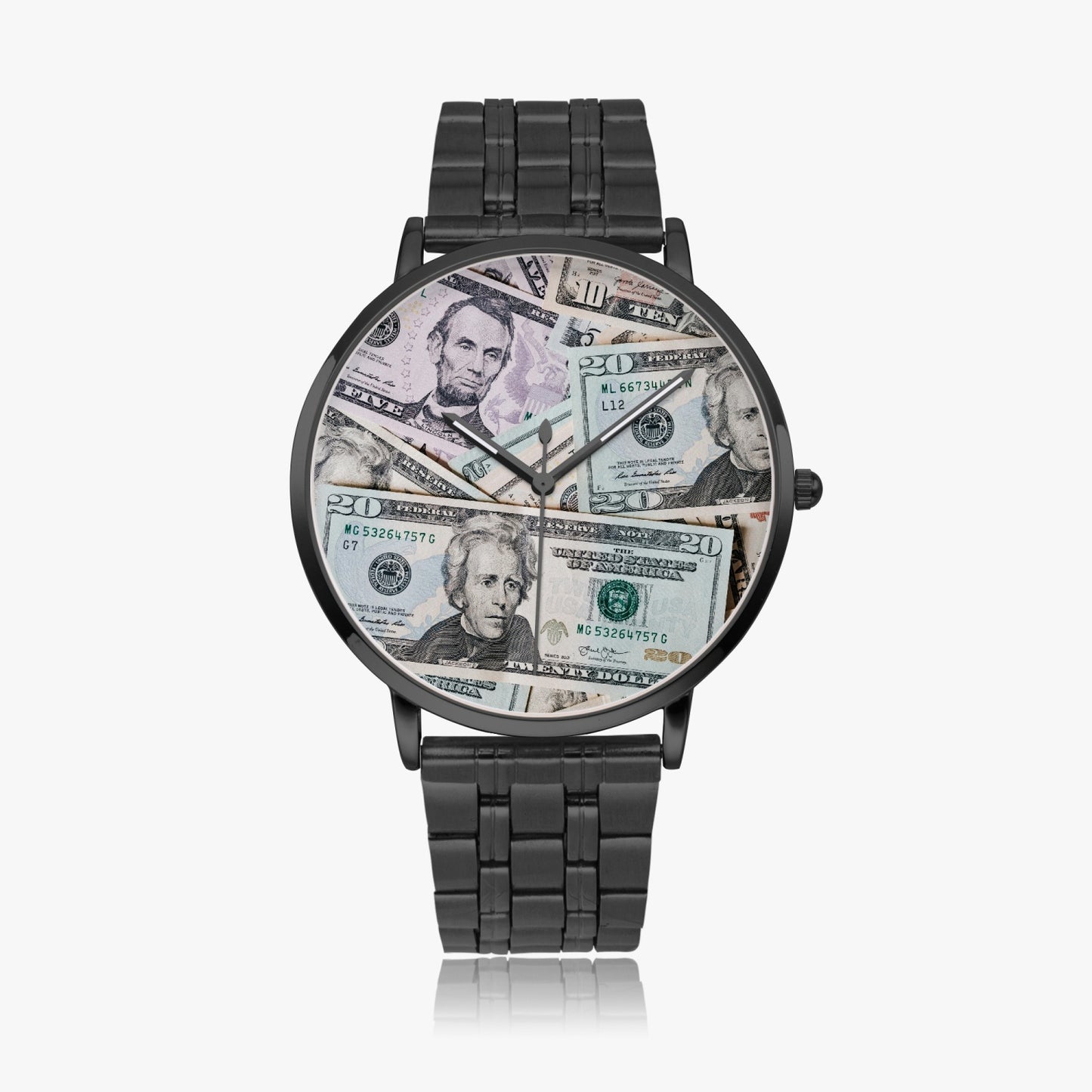 Instafamous Steel Strap Quartz watch