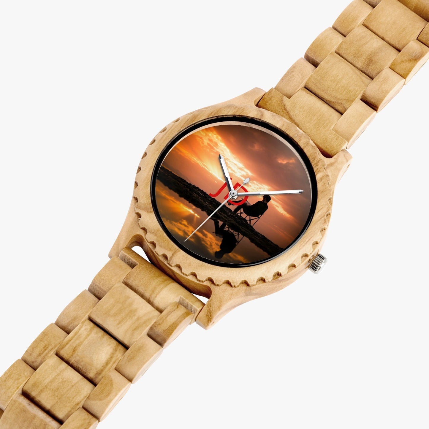 Italian Olive Lumber Wooden Watch