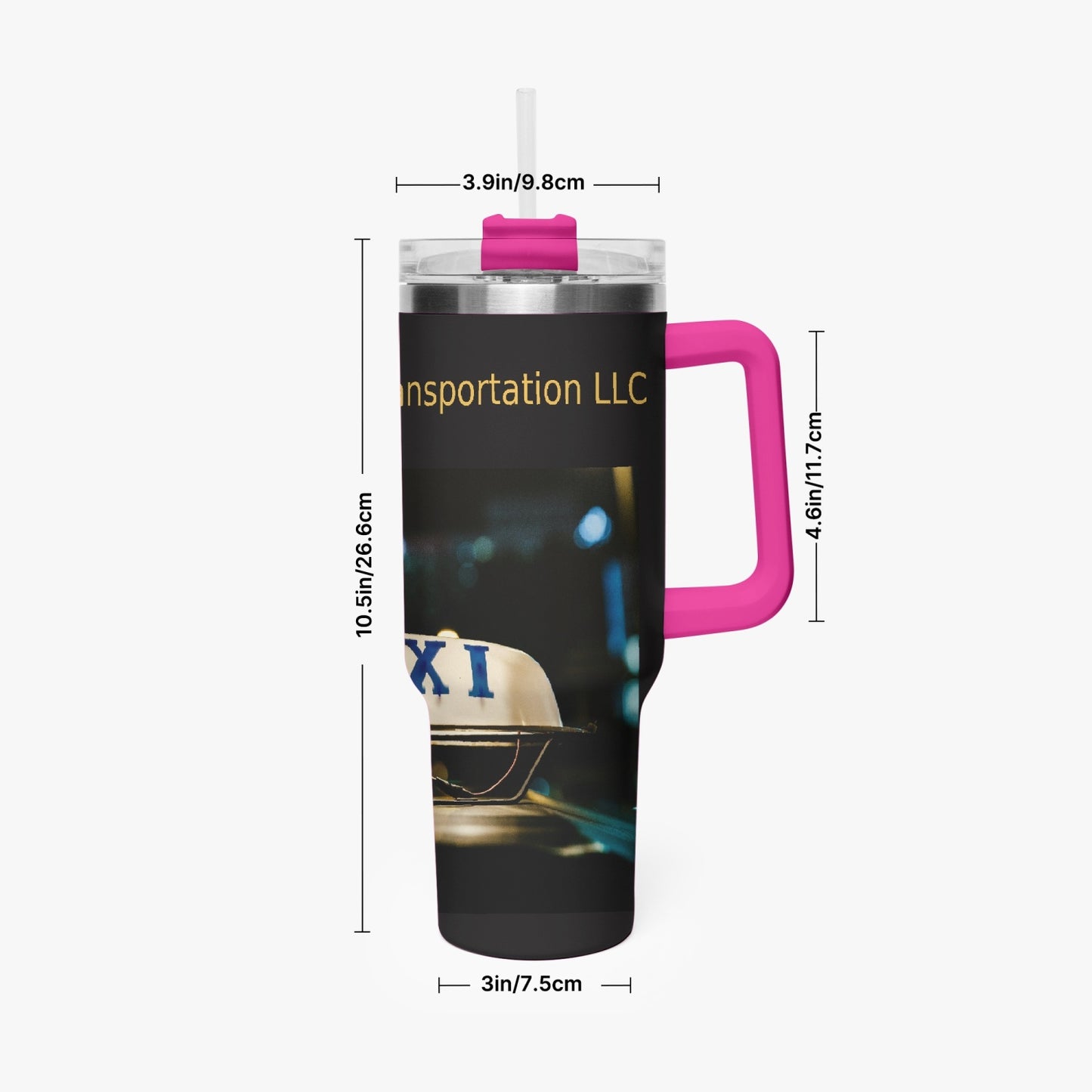 M&J Transportation 40oz Car Tumbler Cup