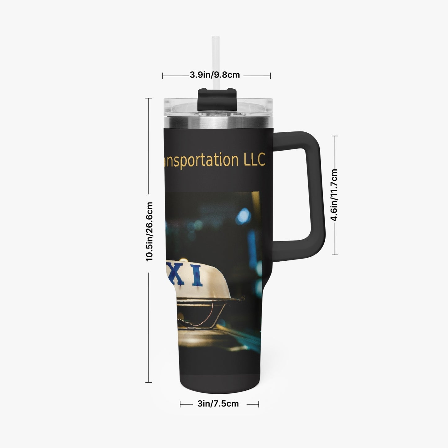 M&J Transportation 40oz Car Tumbler Cup